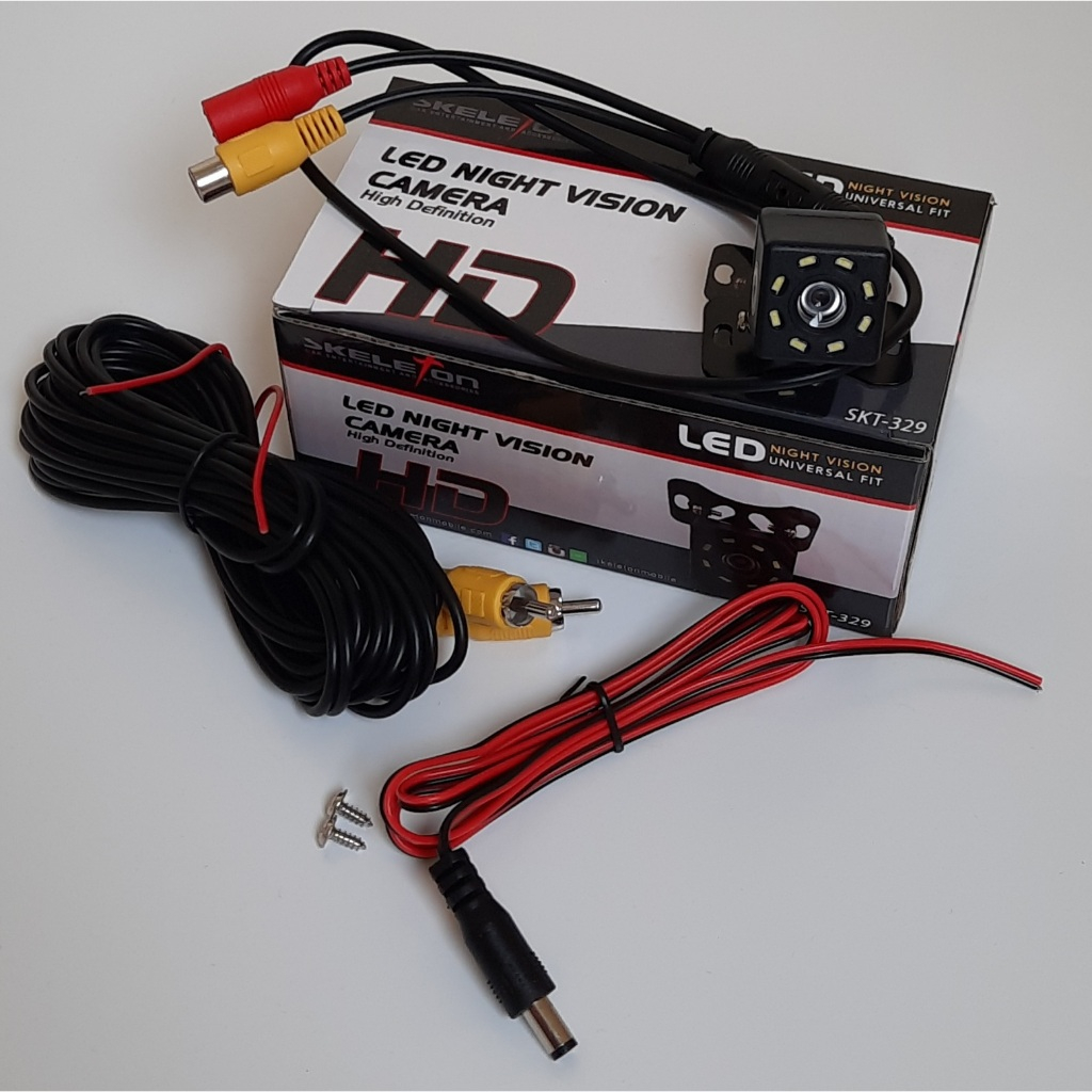 Kamera Mundur 8 Titik LED Skeleton