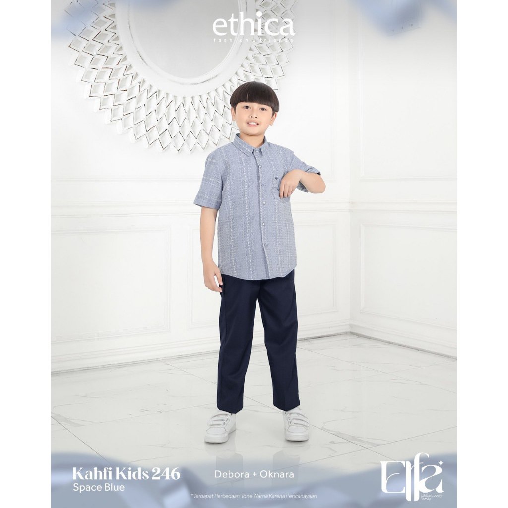 ETHICA KAHFI KIDS 246 SPACE BLUE / KOKO ANAK ETHICA SET / SETELAN KOKO ANAK ETHICA / BAJU KOKO ANAK