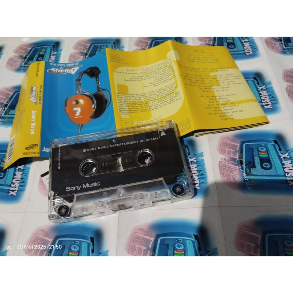 kaset pita sheila on 7 / the best ( jalan terus)