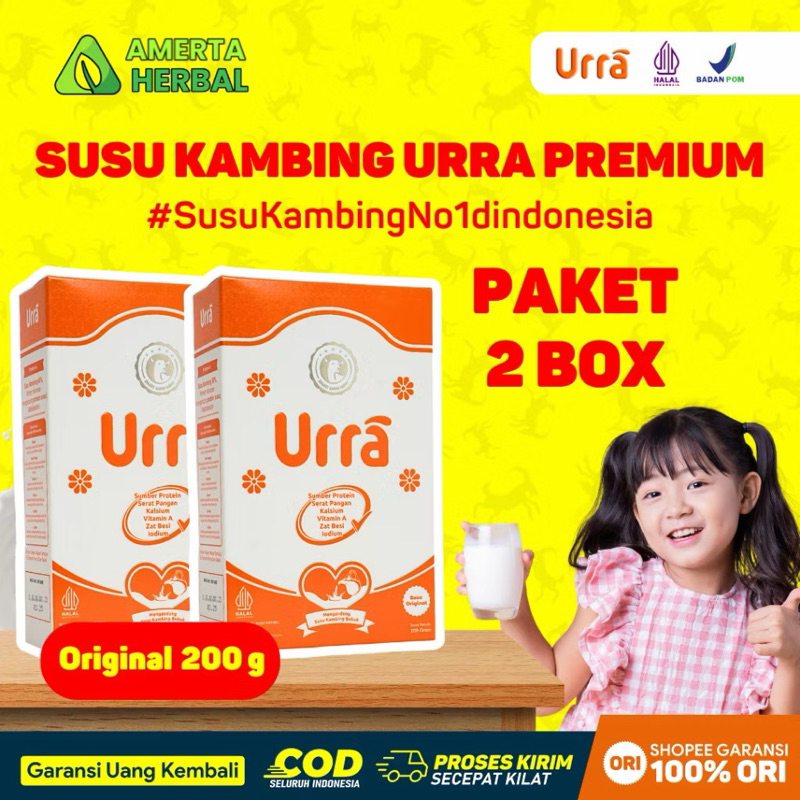 

PROMO-PAKET 2 BOX SUSU KAMBING URRA PREMIUM #SusuKambingIndonesia