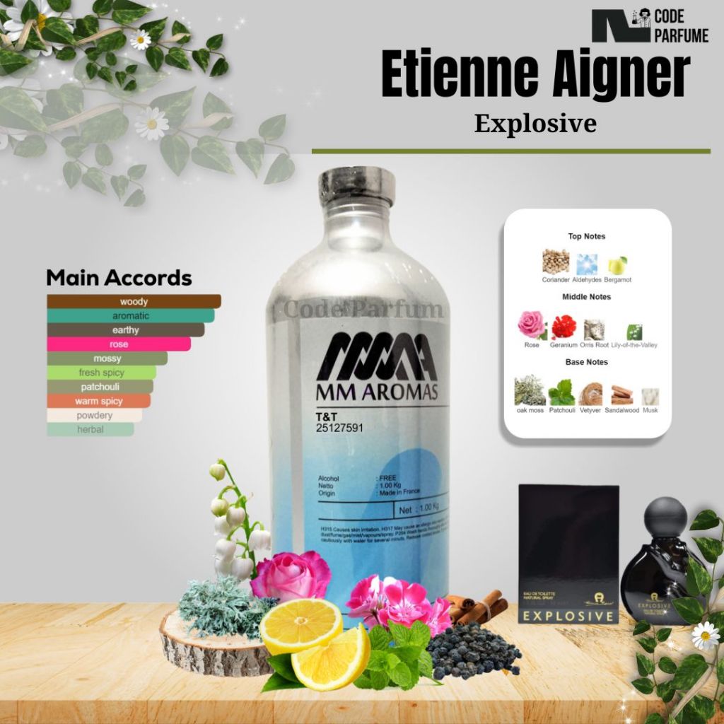 Bibit murni parfum mm Aromas/ 100ml Aigner Black / aigner REPACK /bibit parfum/ parfume / parfum