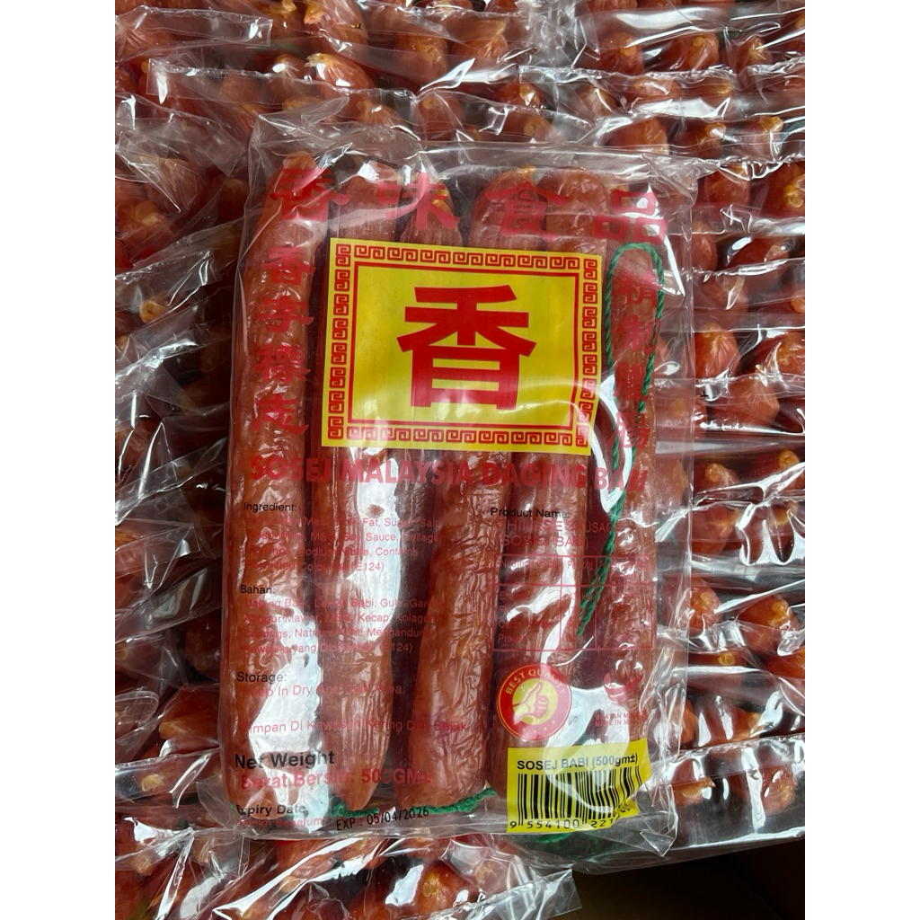 

Lapchiong Xiang malayasia kemasan 500gr