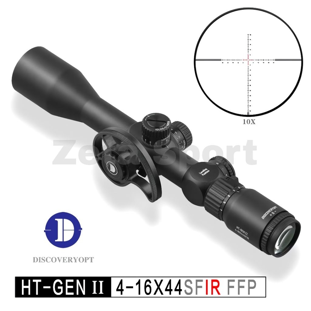 Telescope Discovery HT GEN2 4-16×44 SFIR FFP Original 100% | Teleskop DiscoveryOPT HT GEN II