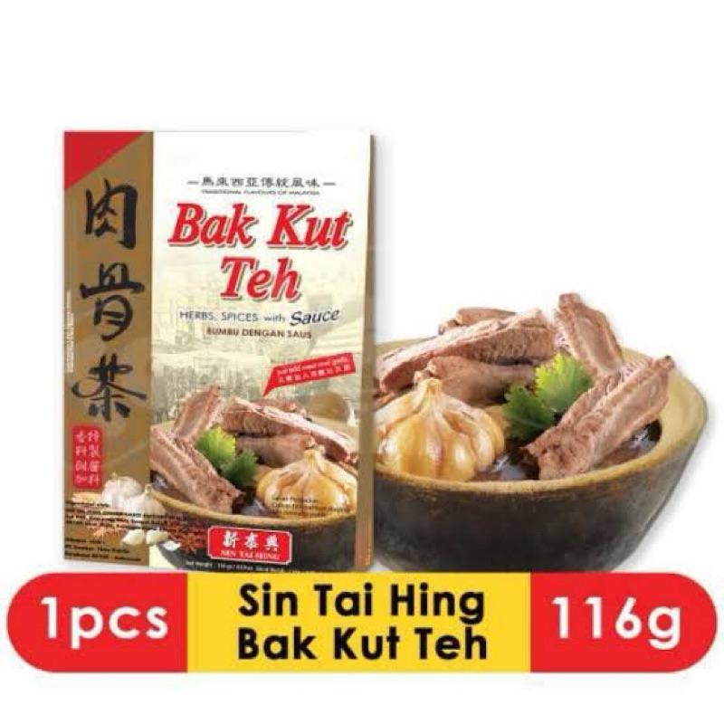

Bak Kut Teh Sin Tai Hing Bumbu Dengan Saus 116gr