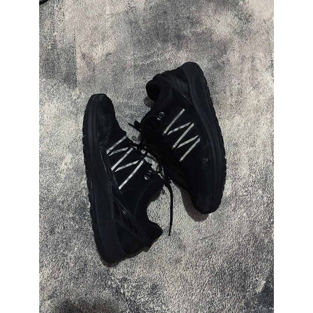 SEPATU GUNUNG KANKY KITADAKE HITAM FULL ORIGINAL SHOE CASUAL SPORTSTYLE ALL BLACK SHOES SPORT
