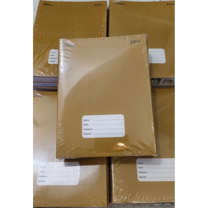 

BUKU TULIS SIDU KRAFT SAMPUL COKLAT