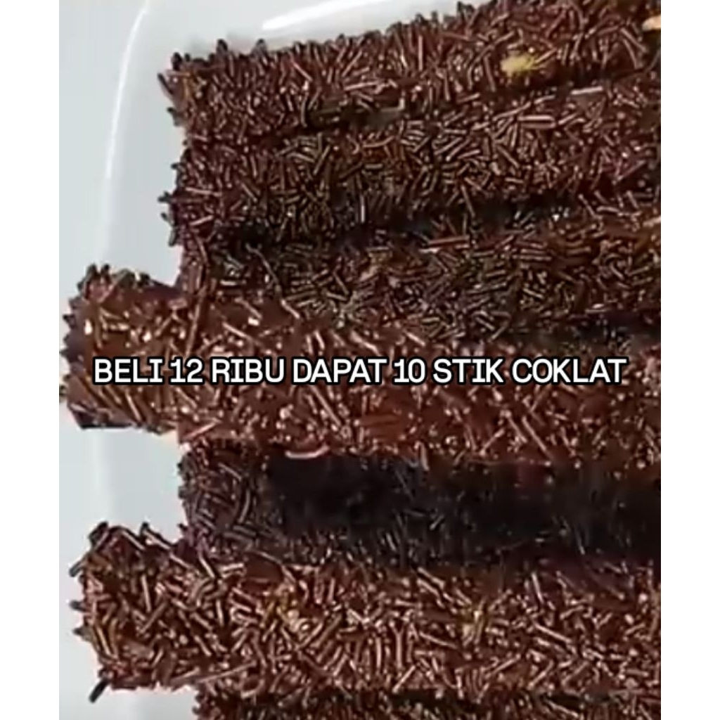 

ROTI COKLAT STIK ISI 20/KOTAK
