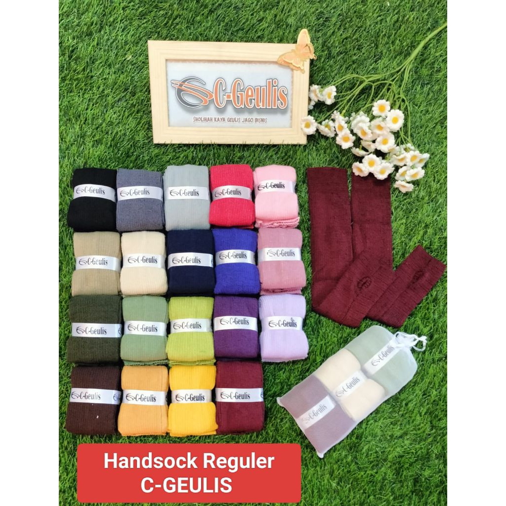 C-Geulis Handsock Rajut Reguler Manset Tangan Rajut Premium