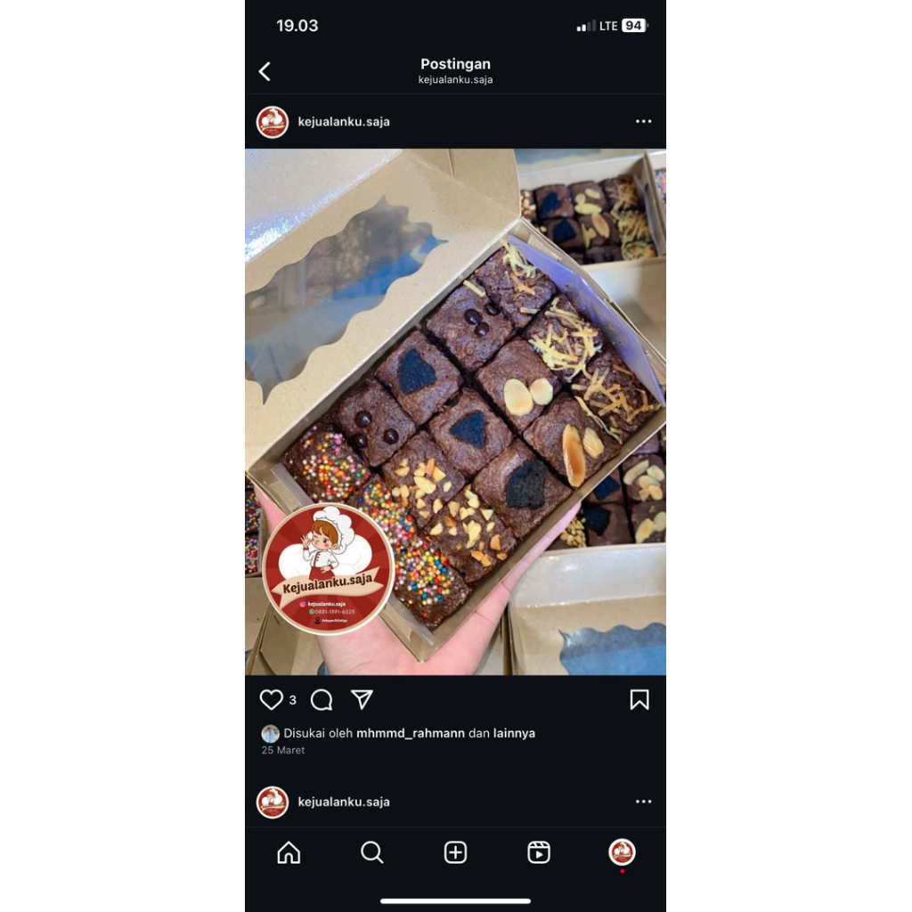 

BROWNIES SEKAT