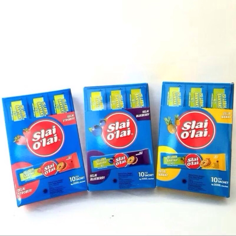 

Biskuit Slai Olai Box 320gr (10 bugkus @32gr)