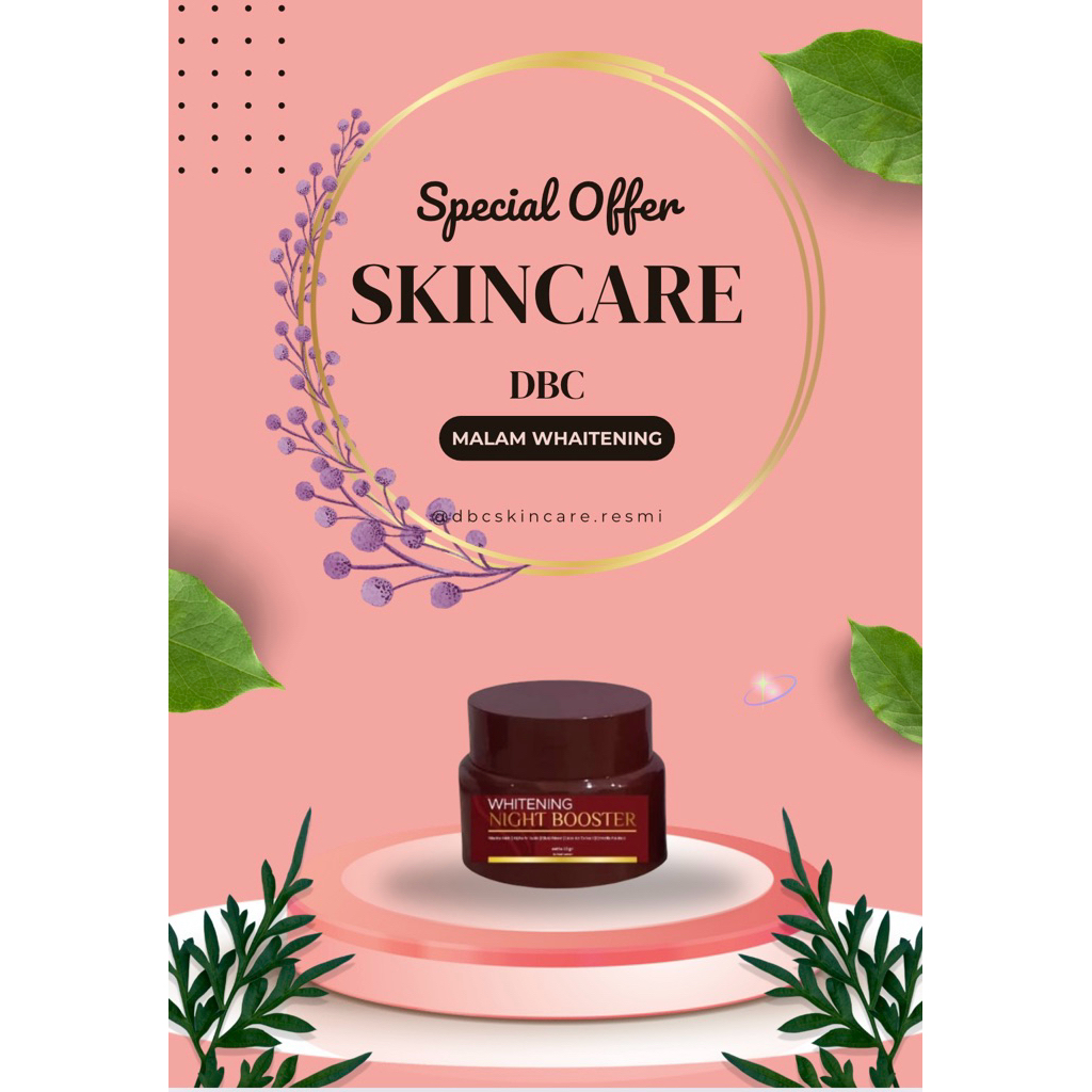 DBC SKINCARE ( eceran cream malam)