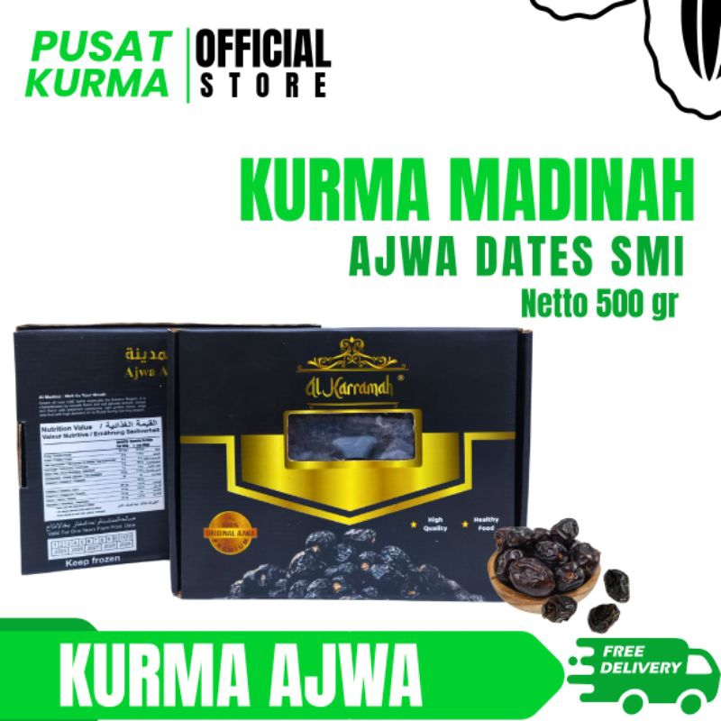 

KURMA AJWA MADINAH AL KARRAMAH PREMIUM ORGANIC 1 KG