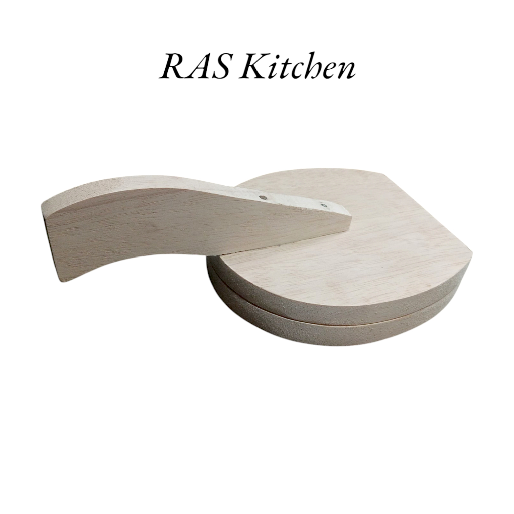 Alat Press Adonan Pastel Kayu Diameter 12,5 Cm