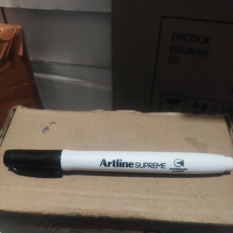 

spidol artline supreme whiteboard marker 1,5mm black / pcs