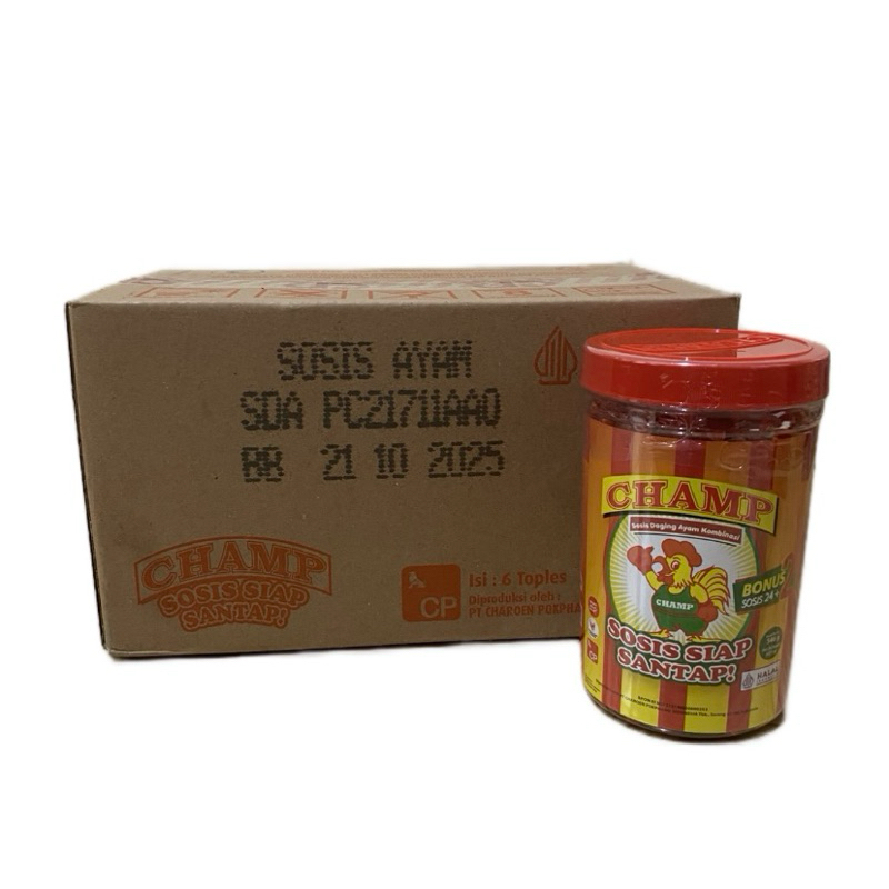 

sosis siap santap sosis Champ ayam dan sapi
