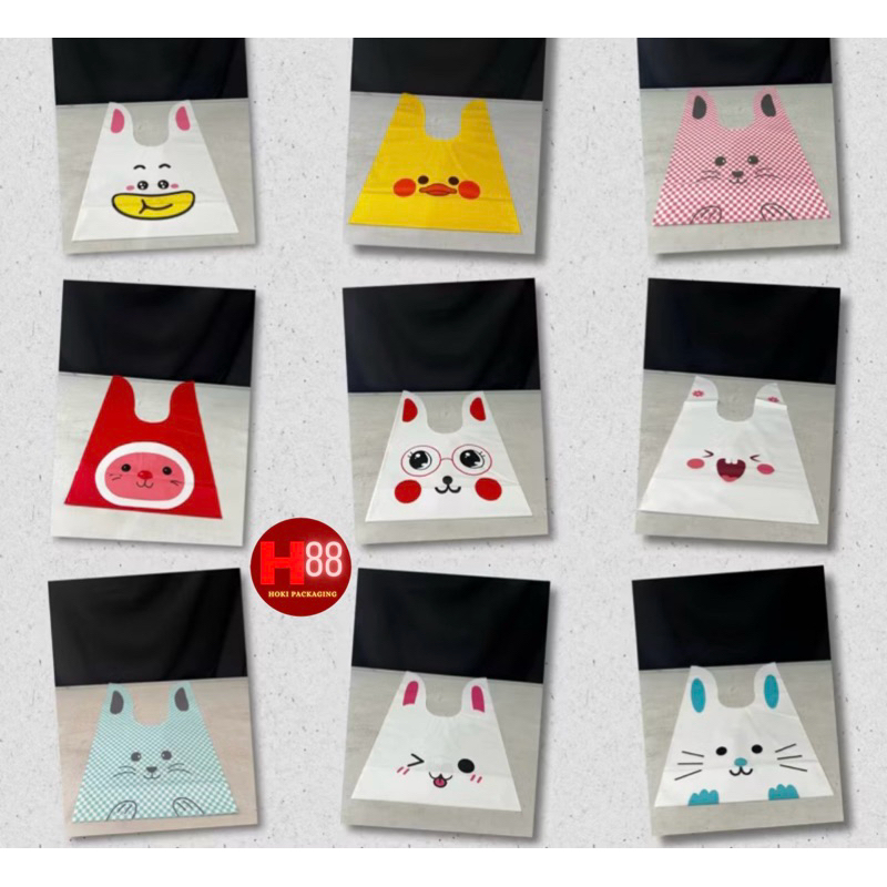 

GoodieBag Ukuran 33x20 Sedang / Plastik Kantong Bingkisan Souvenir Snack Permen / Goodie Bag Ulang Tahun Anak / Tas Plastik Hampers / Hampers Motif Lucu Unik