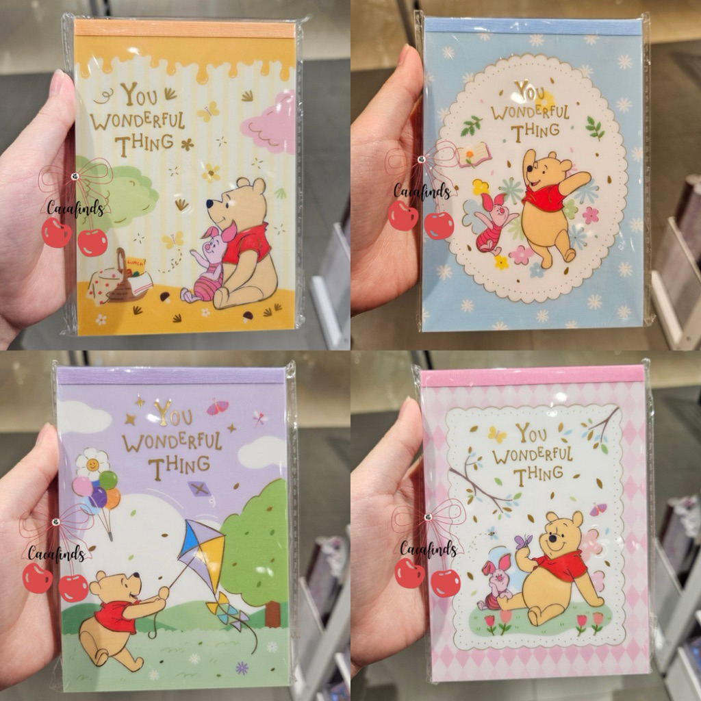 

OHSOME x Winnie The Pooh‼️Memo Pad Winnie The Pooh Collections