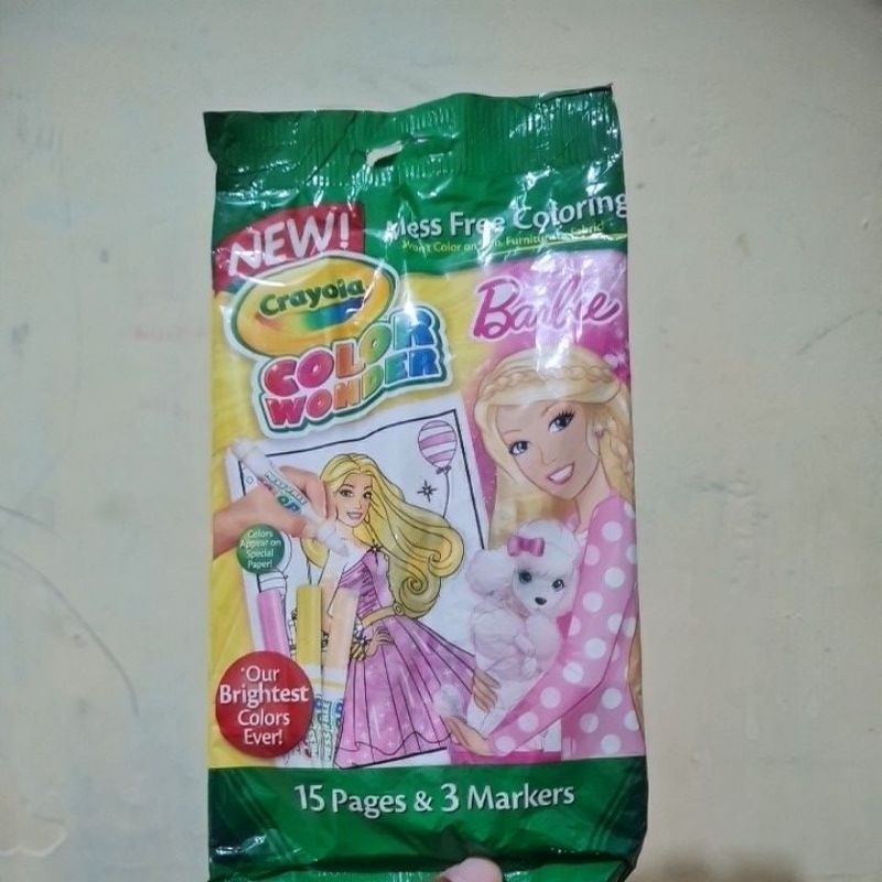 

crayola color wonder barbie mess free coloring