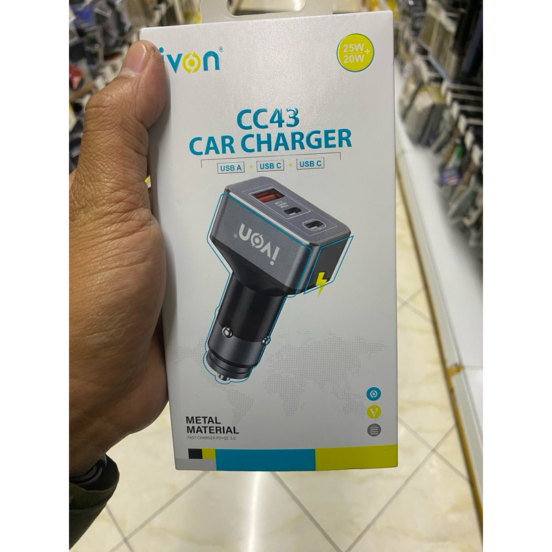 Ivon charger/charger mobil /motor/Charger hp