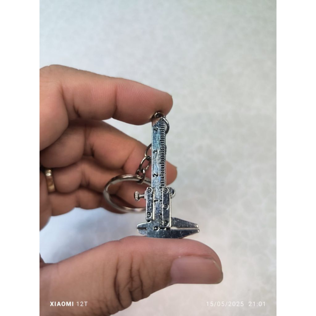 

gantungan kunci penggaris caliper mini