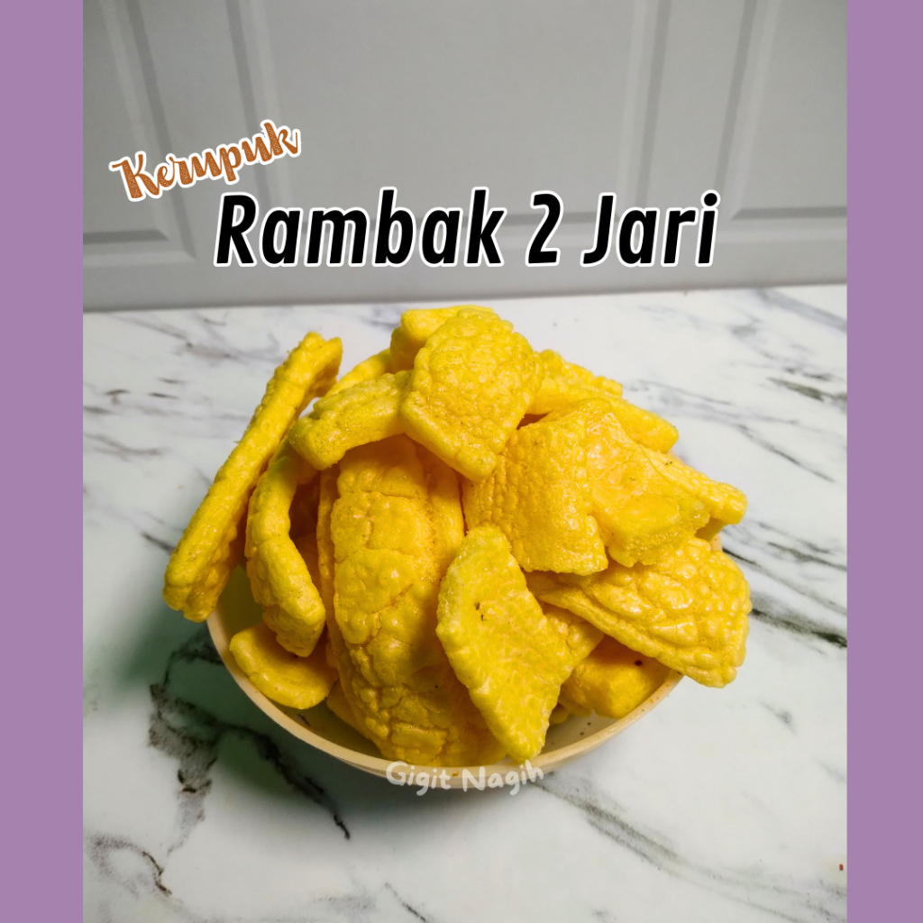 

Kerupuk Rambak 2 Jari
