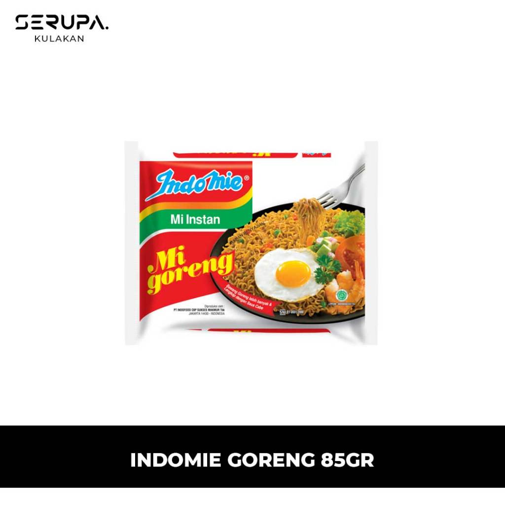 

Indomie Goreng Original 85gr – Mi Instan No. 1 di Indonesia