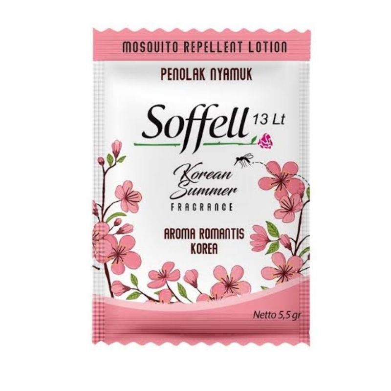 Soffel Korean summer renceng isi 24 / Soffel Bengkoang renceng isi 24