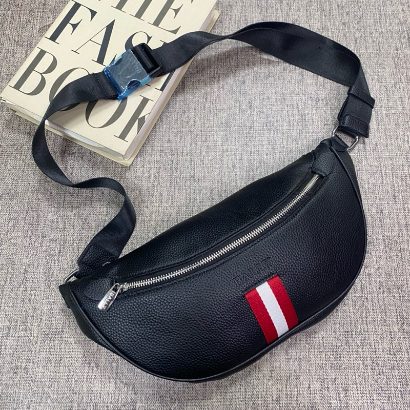 WAISTBAG KULIT BALLY TAS PRIA