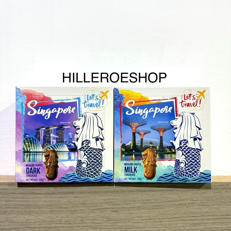 

COKLAT MERLION SHAPED 100GRAM MILK CHOCO / DARK CHOCOLATE SINGAPORE MERLION COKELAT 100GR