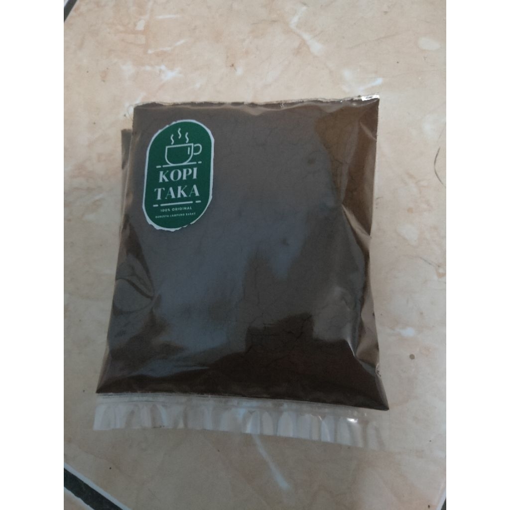 

Kopi Bubuk Robusta Lampung Original Murni Tanpa Campuran