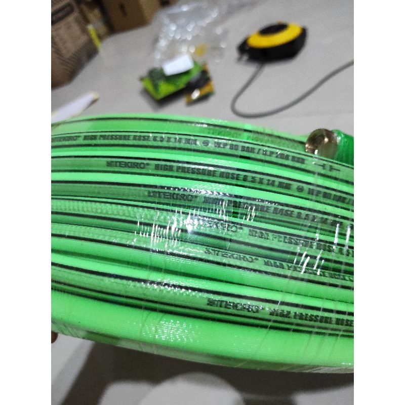 SELANG KOMPRESOR METERAN TEKIRO - SELANG ANGIN KOMPRESOR TEKIRO 8.5X14 MM METERAN