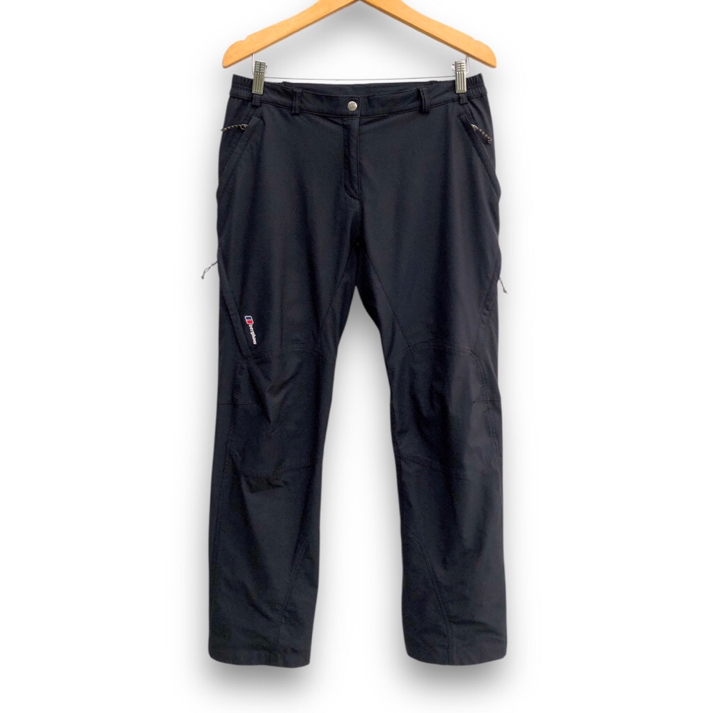 Berghaus Pants Celana Outdoor Softshell Polar Full Black hitam Original