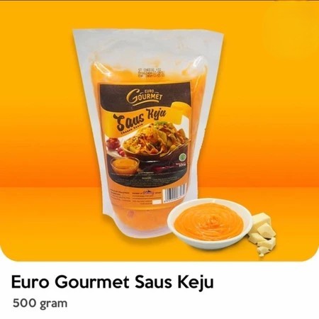 

Euro Gourmet Cheese Sauce - Euro Gourmet saus keju 500gr