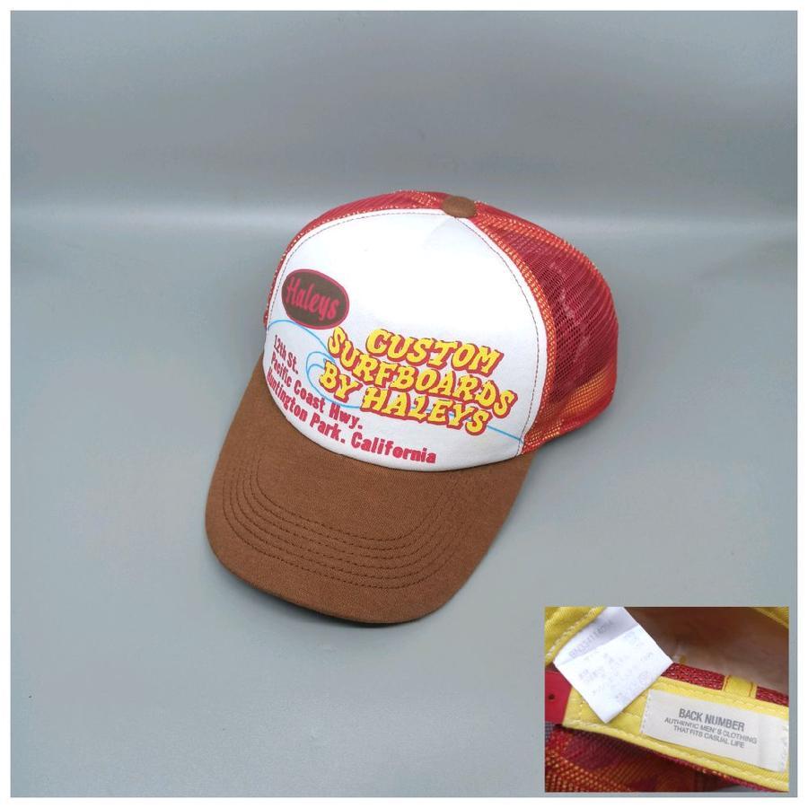 Topi Back Number Surfing Trucker Second Preloved Original 229