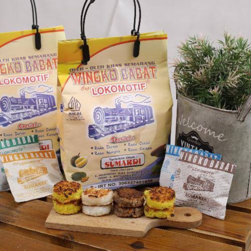Wingko Babat Khas Semarang LOKOMOTIF Aneka Rasa