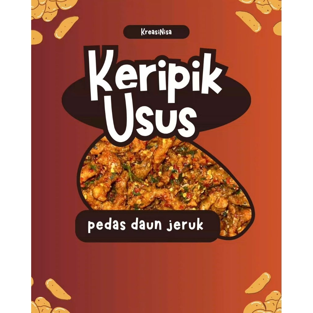 

KERIPIK USUS PEDAS DAUN JERUK