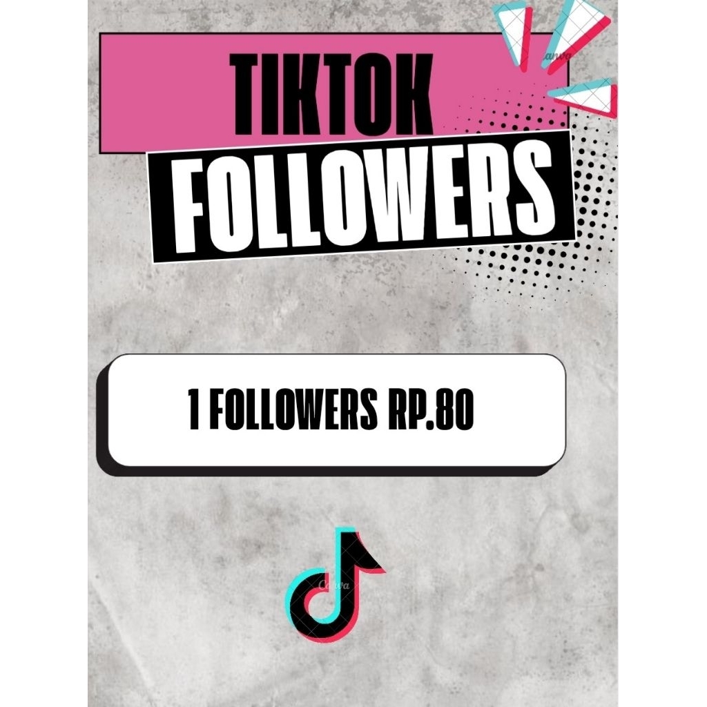 TIKTOK FOLLOWERS TERMURAH REAL INDO