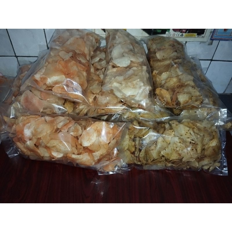 

KRIBO ( Keripik mbote) atau keripik talas ORIGINAL