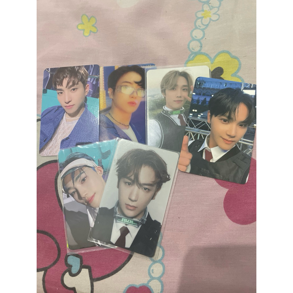 WTS PC OFFICIAL NCT THE BOYZ TBZ GET 6pcs