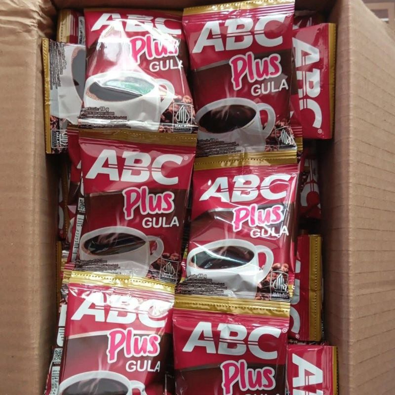 

Kopi ABC Plus Gula 1 Dus | 12 Renteng (120pcs)