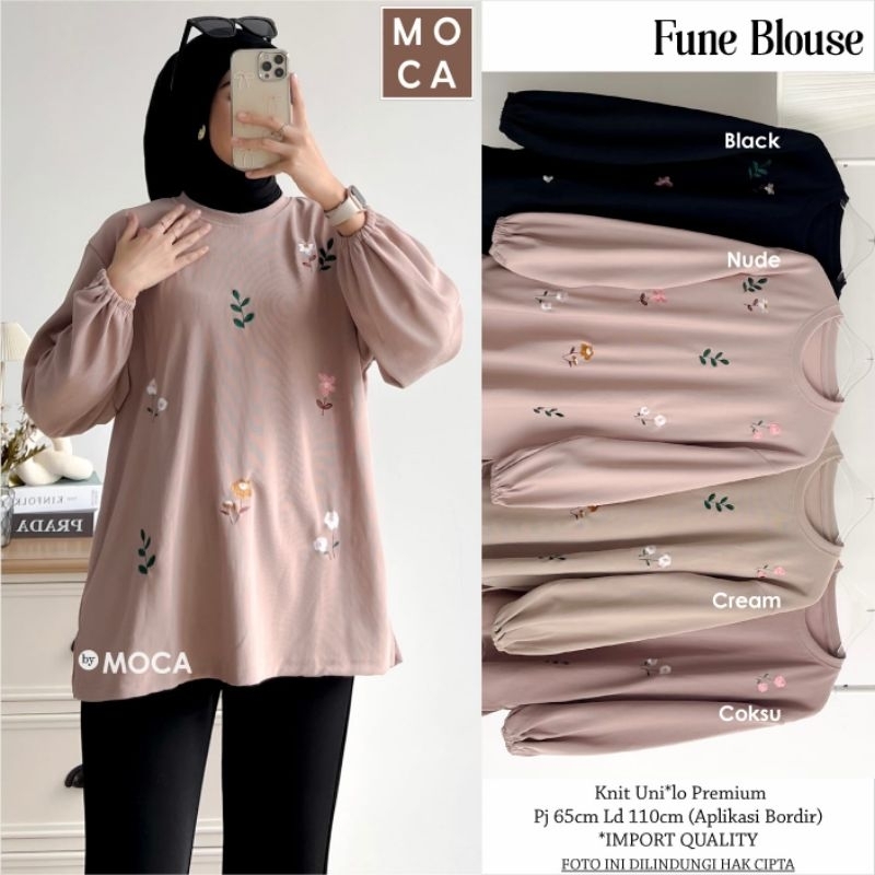 309. ELIFA kaos tshirt blouse cewek wanita lengan panjang big size jumbo LD 110 bahan kaos uni*lo pr