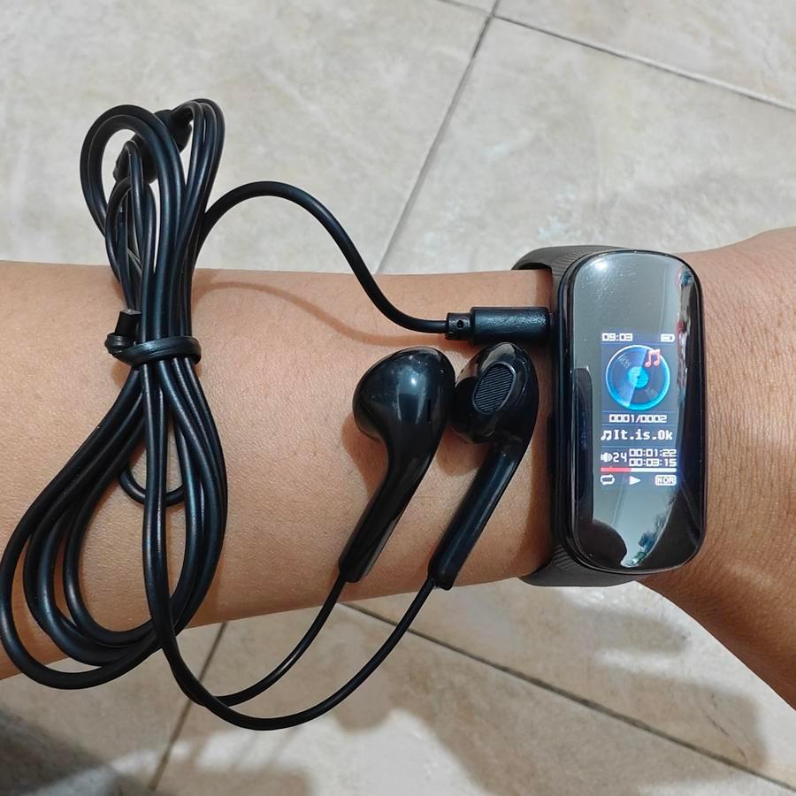 Perekam Suara Portable Mini Alat Rekam Audio + Mp3 + Gelang Jam Tangan