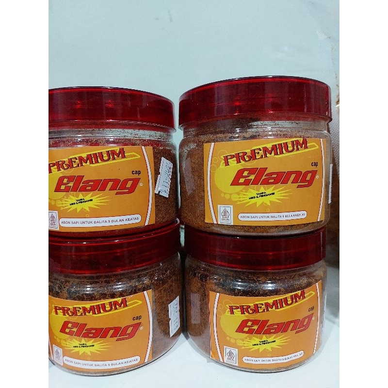 

Abon Sapi Premium Elang ( 100 gr ) Non MSG untuk Balita 9 bulan keatas