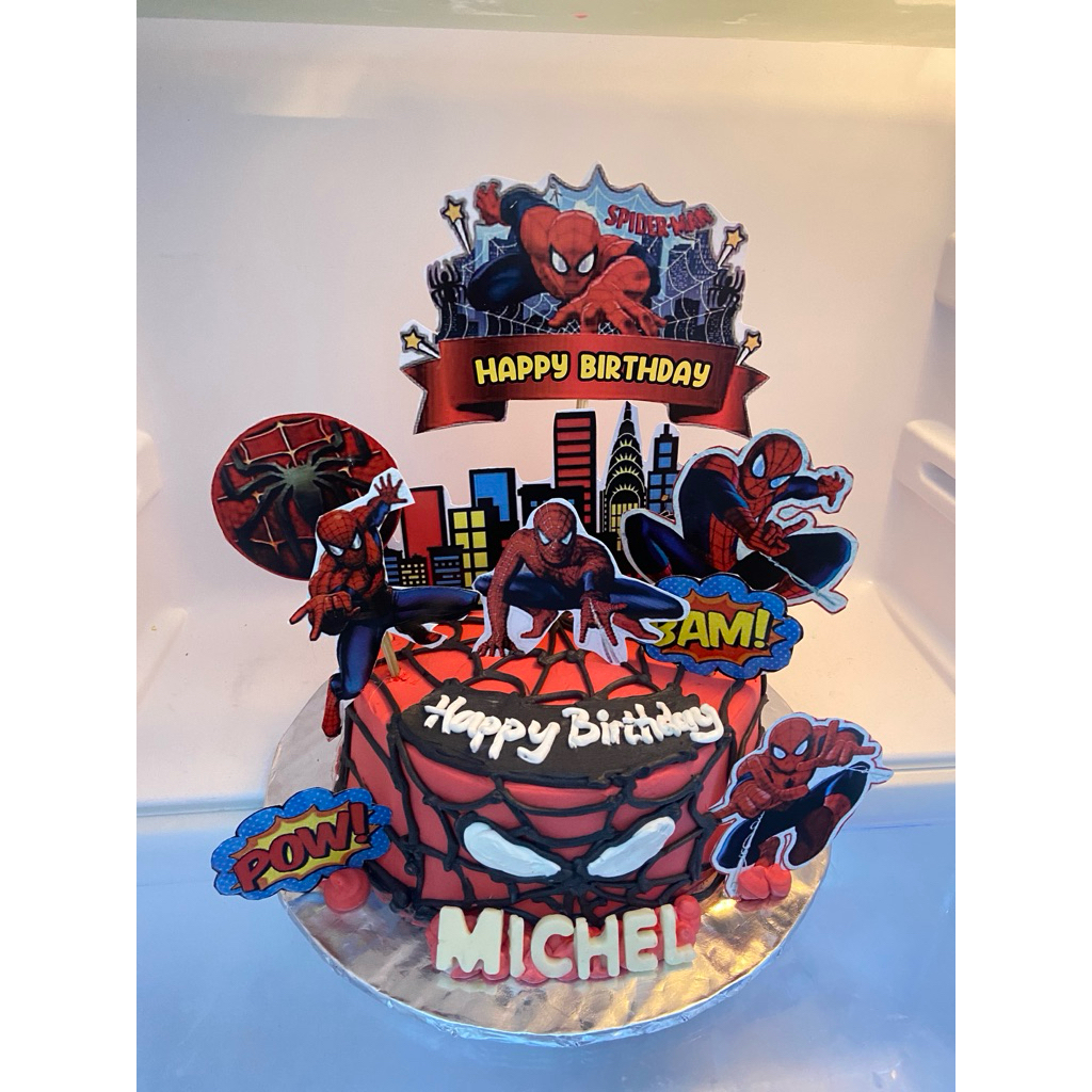 

cake spidermen/cake ulang tahun spidermen/cake ulang tahun semarang