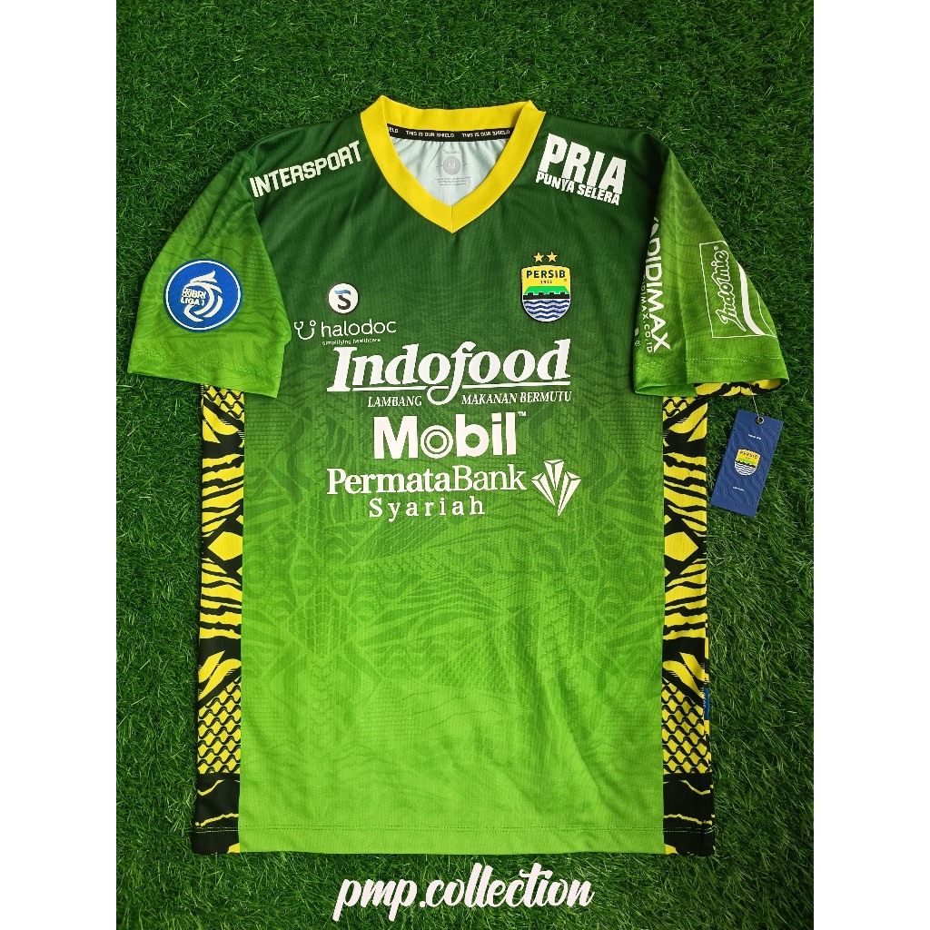 JERSEY PERSIB GK AWAY 2021-2022 ORIGINAL PLAYER ISSUE (T. PAKU ALAM 14)