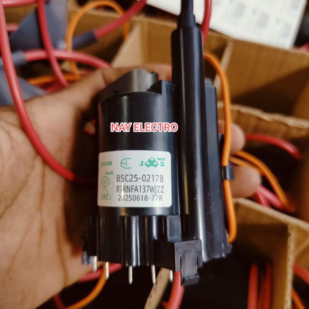 PLAYBACK FLYBACK FBT TV FA137WJZZ / BSC25-0217B SHARP 21INCH ORIGINAL