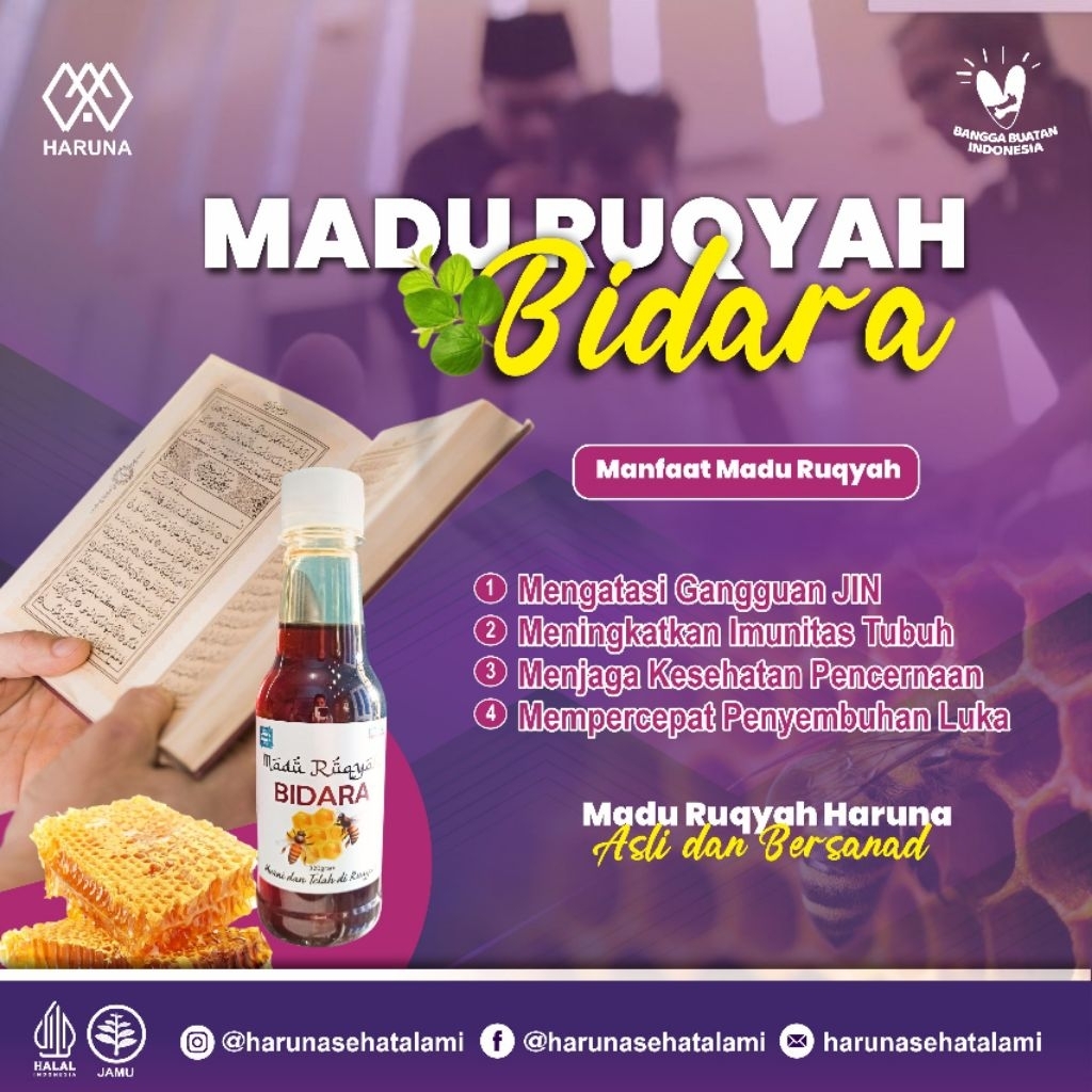 

Madu Ruqyah Bidara