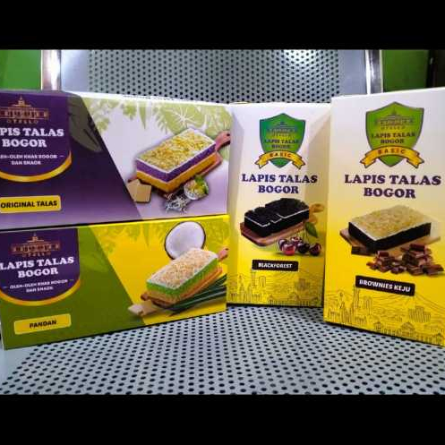 

Lapis Talas Bogor Asli - All Varian (dikirim random) | Camilan Legit & Lembut!