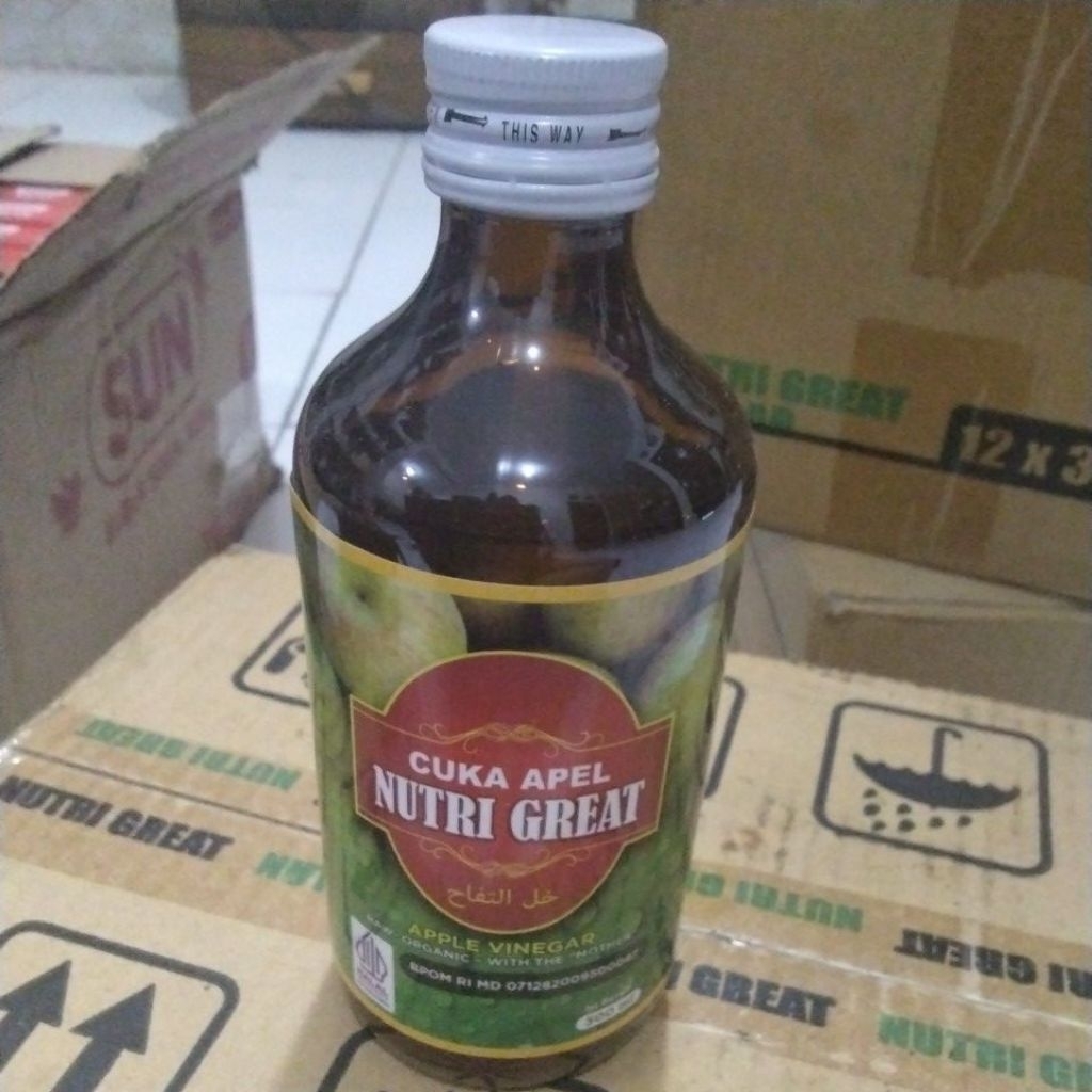 

nutri great cuka apel organik 300ml
