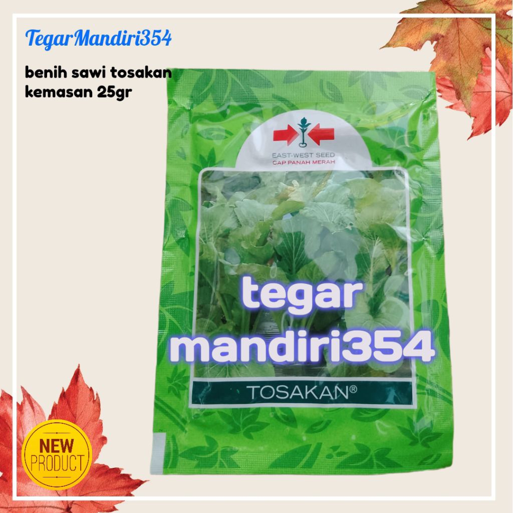Benih sawi tosakan 25gr tosakan sawi